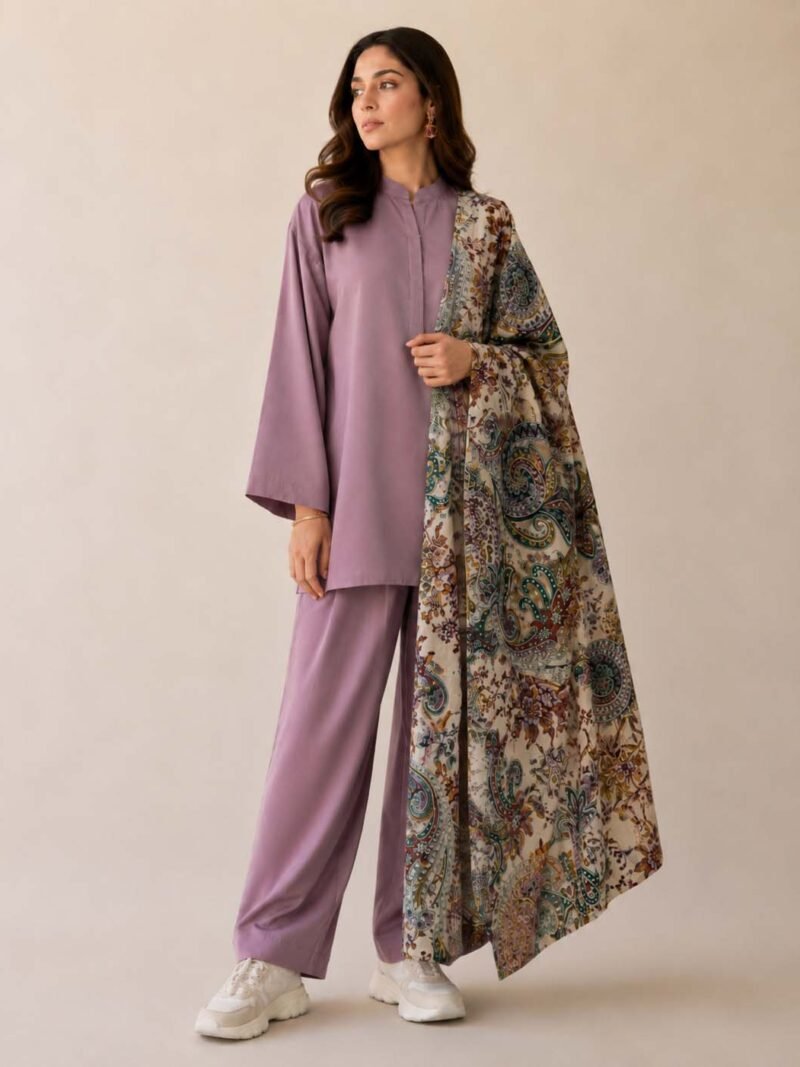Mauve Paisley Melody