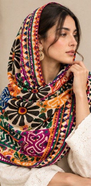 Phulkari is vibrant